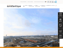 Tablet Screenshot of bordeaux-euratlantique.fr